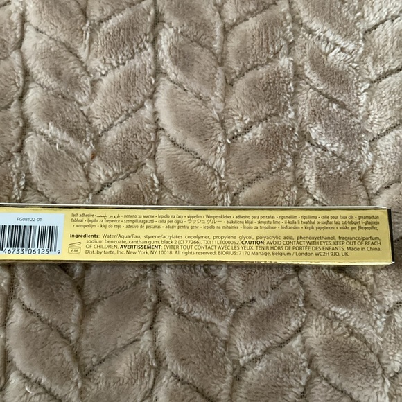TARTE Maneater lining lash glue. NIB / NEW / UNUSED. - Picture 4 of 5